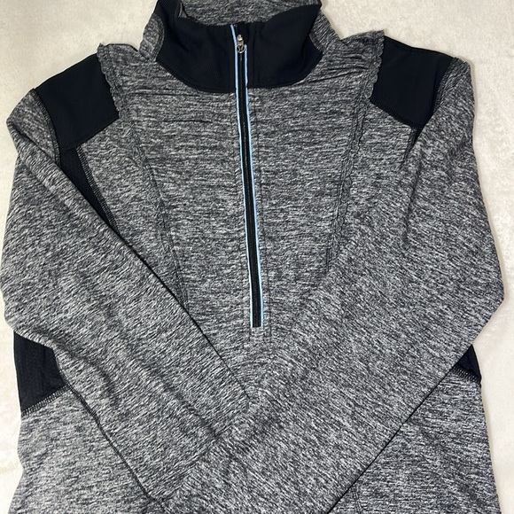 Run Your Heart Out Pullover - Size 10 Lulemon Athletica Half Zip Pullover - Picture 5 of 6